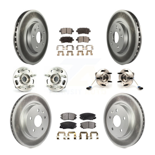 [Avant + Arrière] Kit d'ensemble roulement de roue et moyeu pour 2010 Buick Allure KBB-112891