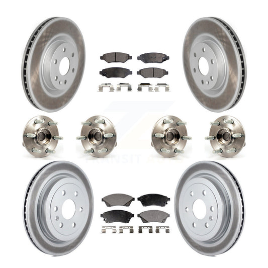 [Avant + Arrière] Kit d'ensemble roulement de roue et moyeu pour Cadillac SRX Saab 9-4X KBB-112894