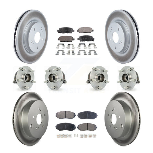 [Avant + Arrière] Kit d'ensemble roulement de roue et moyeu pour 2009-2013 Suzuki Grand Vitara KBB-112895