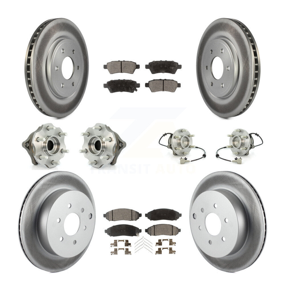 [Avant + Arrière] Kit d'ensemble roulement de roue et moyeu pour Nissan Pathfinder KBB-112898