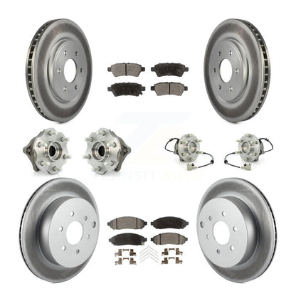 [Avant + Arrière] Kit d'ensemble roulement de roue et moyeu pour Nissan Pathfinder KBB-112898