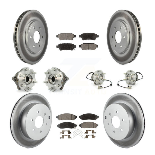 [Avant + Arrière] Kit d'ensemble roulement de roue et moyeu pour Nissan Pathfinder KBB-112898