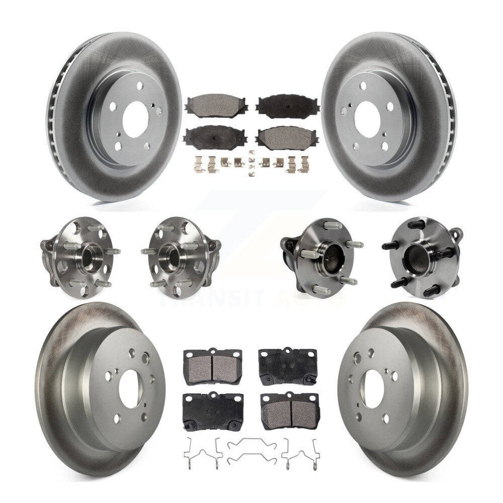 [Avant + Arrière] Kit d'ensemble roulement de roue et moyeu pour Lexus IS250 KBB-112915