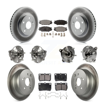 [Avant + Arrière] Kit d'ensemble roulement de roue et moyeu pour Lexus IS250 KBB-112916