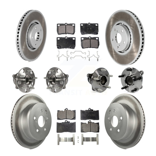 [Avant + Arrière] Kit d'ensemble roulement de roue et moyeu pour Lexus IS350 GS350 GS430 GS450h GS460 KBB-112917