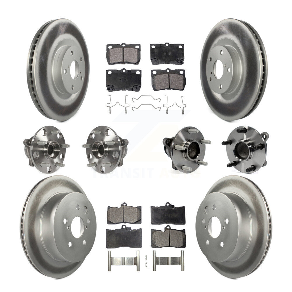 [Avant + Arrière] Kit d'ensemble roulement de roue et moyeu pour Lexus IS350 GS350 GS450h GS460 KBB-112920