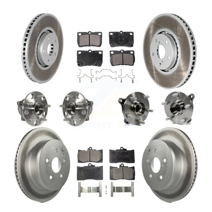 [Avant + Arrière] Kit d'ensemble roulement de roue et moyeu pour Lexus IS350 Vehicles Built Canadian Market KBB-112922