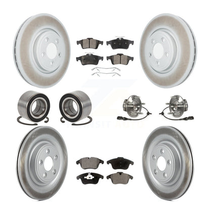 [Avant + Arrière] Kit d'ensemble roulement de roue et moyeu pour 2013 Jaguar XF 2.0L KBB-112933