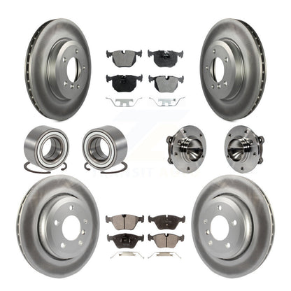 [Avant + Arrière] Kit d'ensemble roulement de roue et moyeu pour 2006 BMW 330Ci KBB-112936