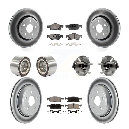 [Avant + Arrière] Kit d'ensemble roulement de roue et moyeu pour Dodge Durango Jeep Grand Cherokee KBB-112942