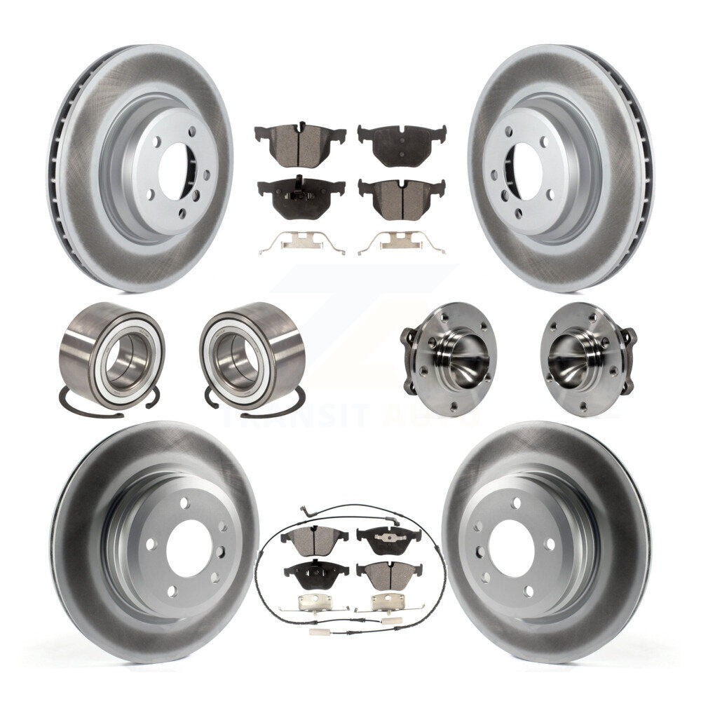 [Avant + Arrière] Kit d'ensemble roulement de roue et moyeu pour BMW 335i 335d 335is KBB-112946