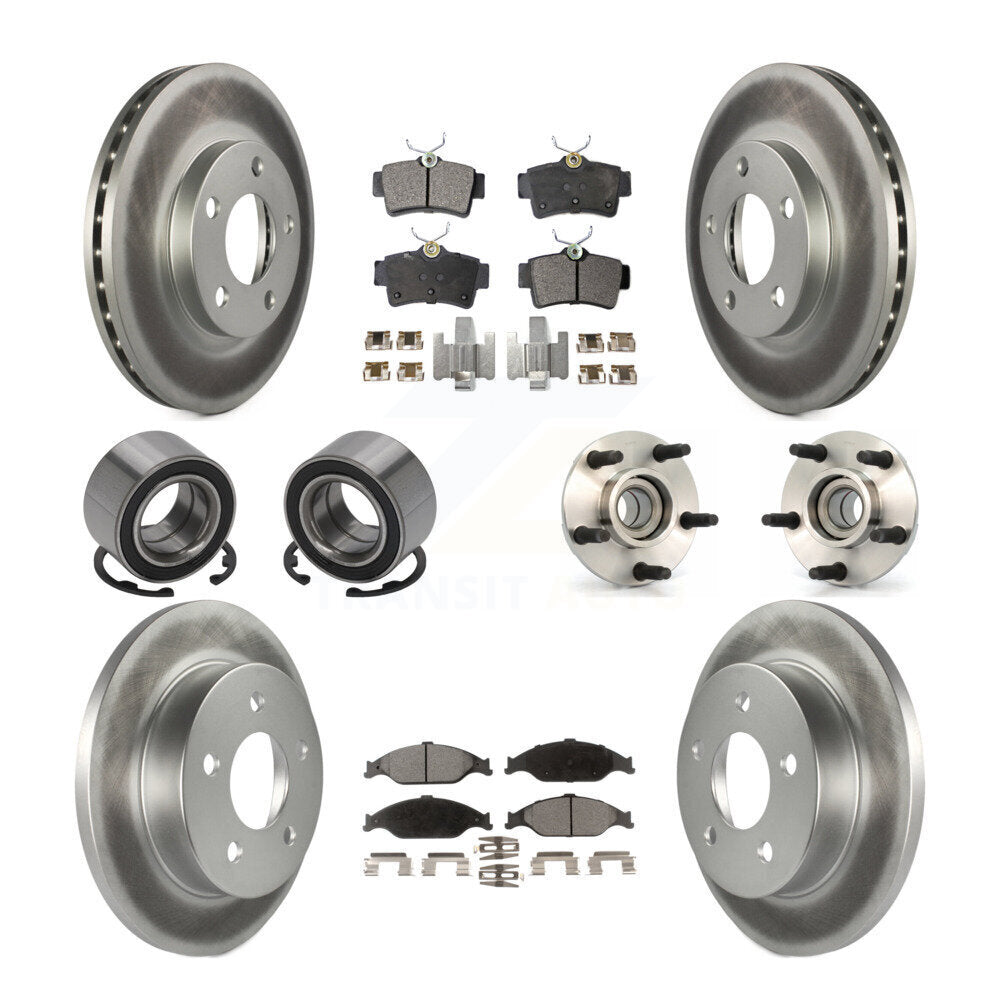 [Avant + Arrière] Kit d'ensemble roulement de roue et moyeu pour 2003 Ford Mustang SVT Cobra 10th Anniversary KBB-112952