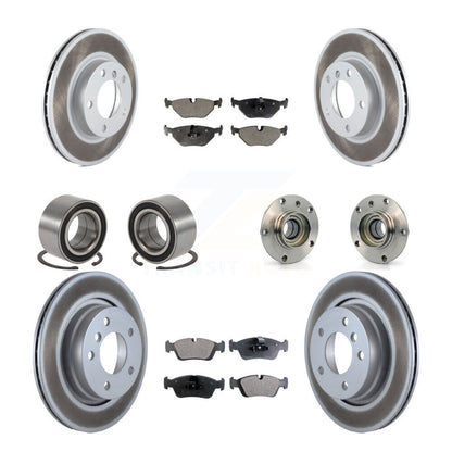 [Avant + Arrière] Kit d'ensemble roulement de roue et moyeu pour 1998 BMW 328i 328is avec 294mm Diameter Rotor KBB-112987