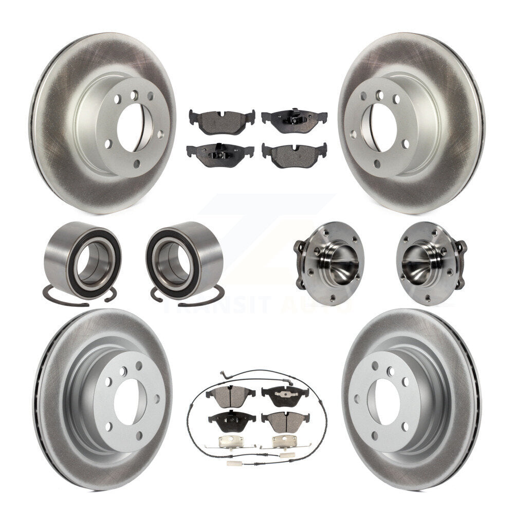[Avant + Arrière] Kit d'ensemble roulement de roue et moyeu pour BMW 328i 323i KBB-112996