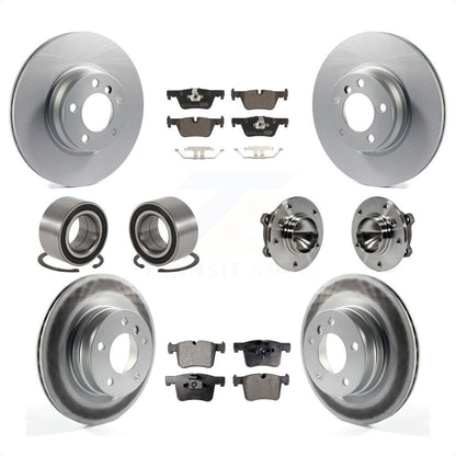 [Avant + Arrière] Kit d'ensemble roulement de roue et moyeu pour 2012 BMW 328i Coupe avec 2.0L sans Blue Painted Calipers KBB-112997 par Transit Auto