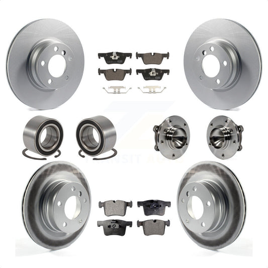 [Avant + Arrière] Kit d'ensemble roulement de roue et moyeu pour 2012 BMW 328i Coupe avec 2.0L sans Blue Painted Calipers KBB-112997 par Transit Auto