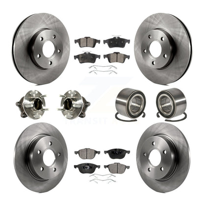 [Avant + Arrière] Kit de Roulement de roue pour Ford Focus avec Parking Assist KBB-113123