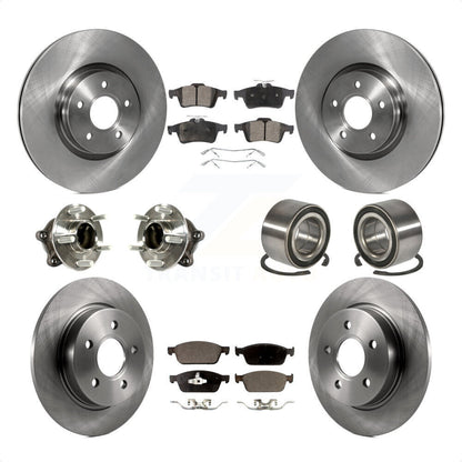 [Avant + Arrière] Kit de Roulement de roue pour 2013 Ford Focus ST avec GAS engine avec Parking Assist KBB-113125 par Transit Auto
