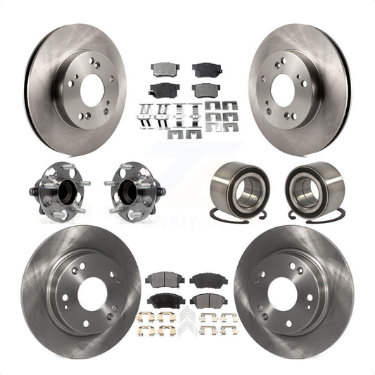 [Avant + Arrière] Kit de Roulement de roue pour 2013-2014 Acura ILX 1.5L KBB-113128 par Transit Auto