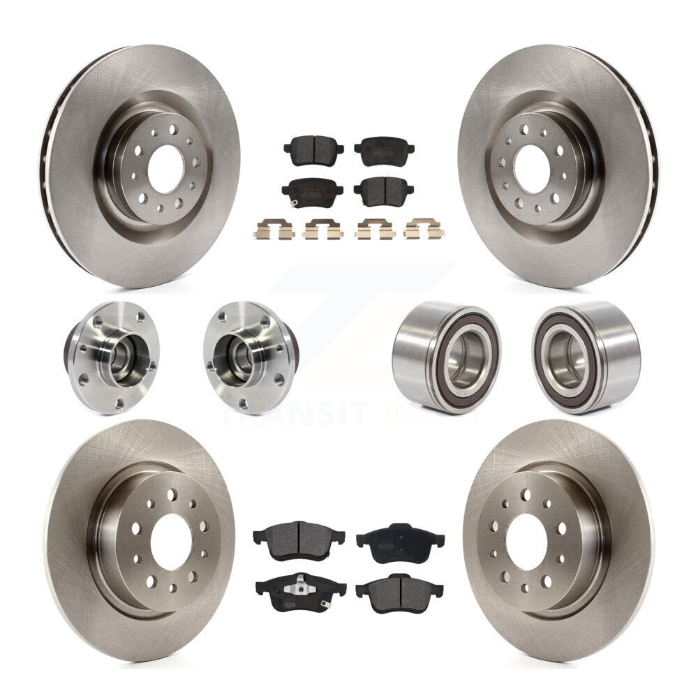 [Avant + Arrière] Kit de Roulement de roue pour 2014-2017 Fiat 500L KBB-113134