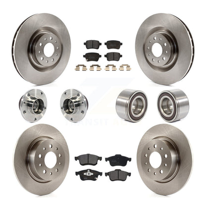 [Avant + Arrière] Kit de Roulement de roue pour 2014-2017 Fiat 500L KBB-113134