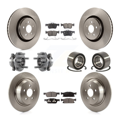 [Avant + Arrière] Kit de Roulement de roue pour 2015 Ford Edge AWD KBB-113135