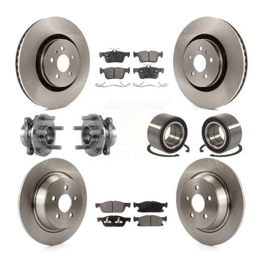 [Avant + Arrière] Kit de Roulement de roue pour 2015 Ford Edge AWD KBB-113135
