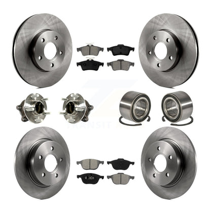 [Avant + Arrière] Kit de Roulement de roue pour Ford Focus avec Parking Assist KBB-113142