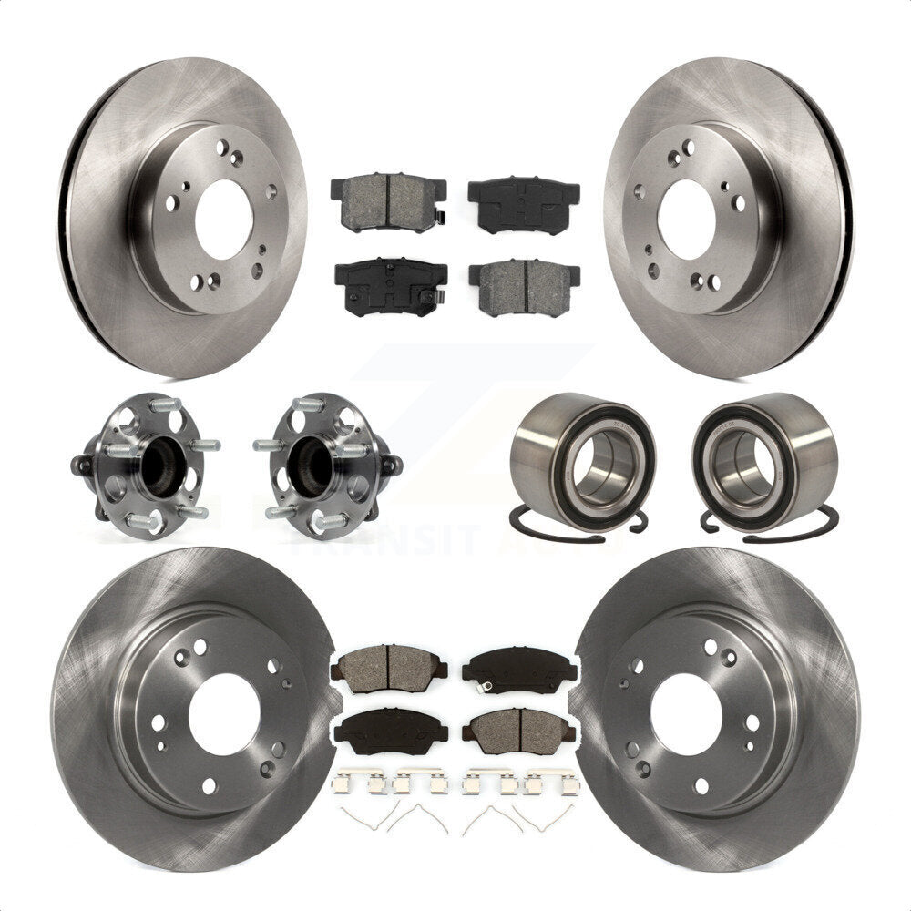 [Avant + Arrière] Kit de Roulement de roue pour 2013-2014 Acura ILX 1.5L KBB-113144 par Transit Auto