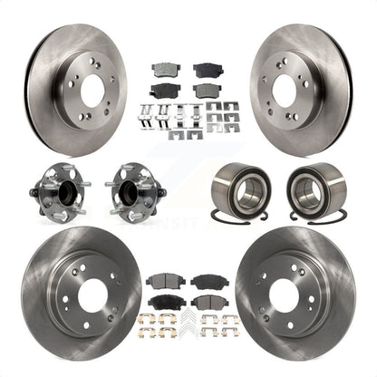 [Avant + Arrière] Kit de Roulement de roue pour 2013-2014 Acura ILX 1.5L KBB-113160 par Transit Auto