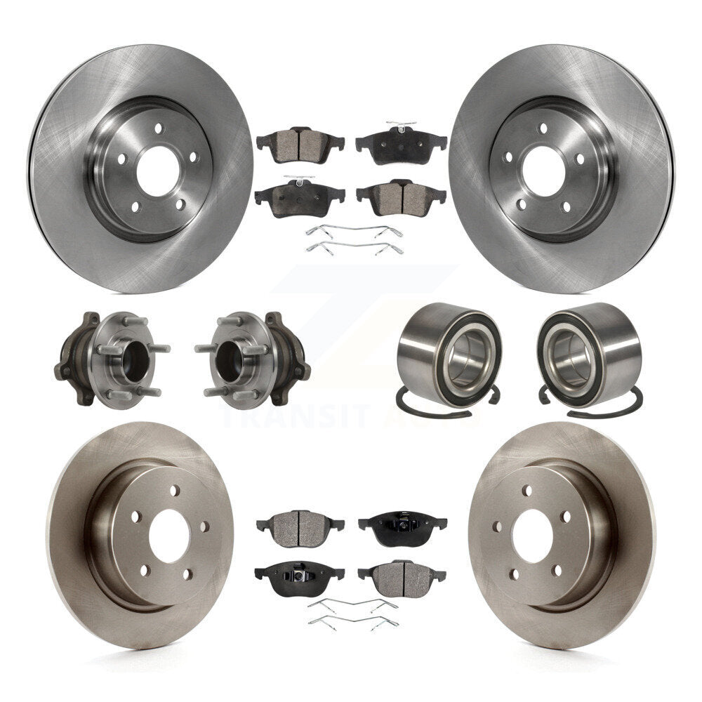 [Avant + Arrière] Kit de Roulement de roue pour 2014 Ford Connect 104.8" wheel base KBB-113162