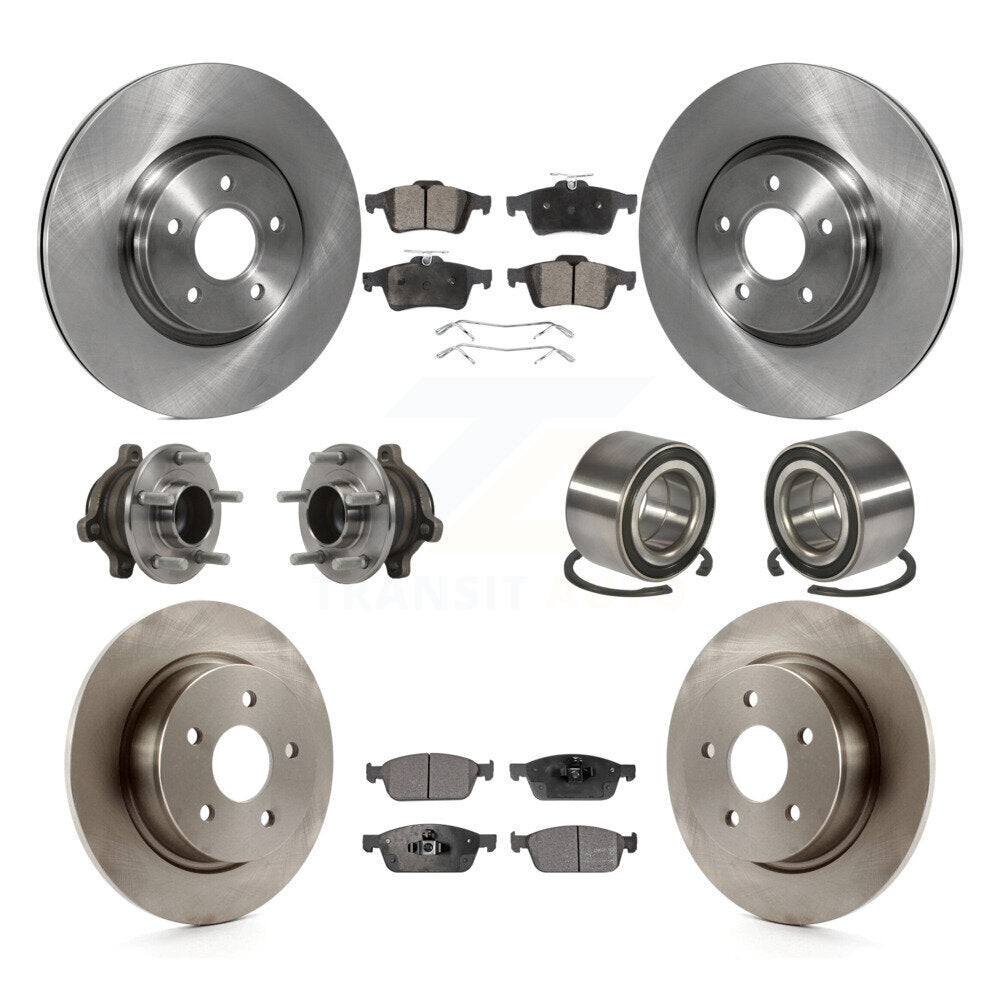 [Avant + Arrière] Kit de Roulement de roue pour Ford Connect KBB-113163