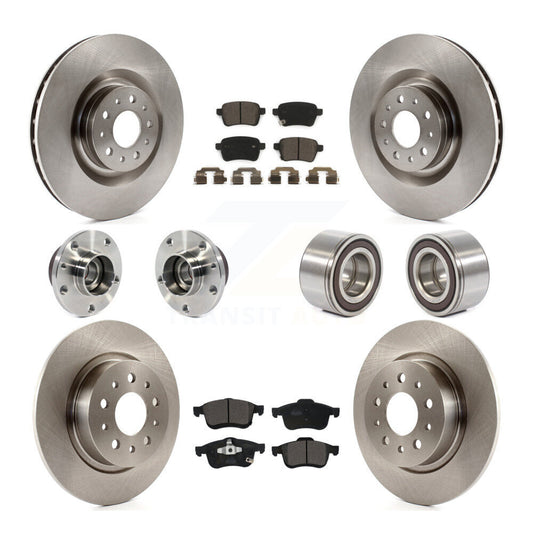 [Avant + Arrière] Kit de Roulement de roue pour 2014-2017 Fiat 500L KBB-113166