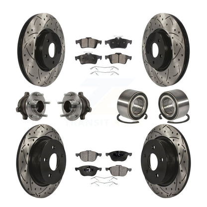 [Avant + Arrière] Kit de Roulement de roue pour 2014 Ford Connect 104.8" wheel base KBB-113198