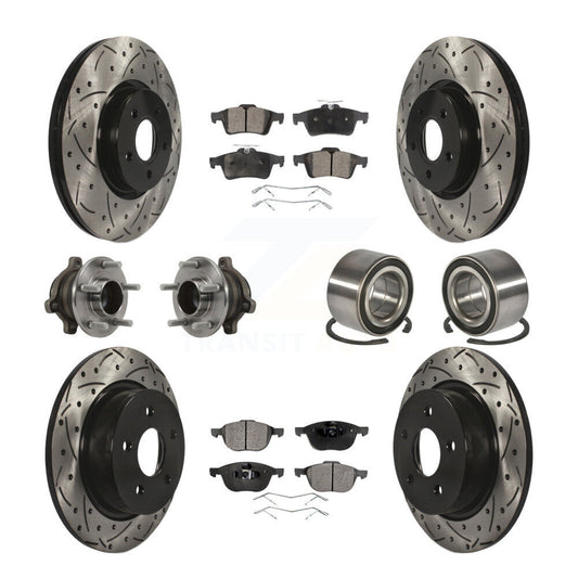 [Avant + Arrière] Kit de Roulement de roue pour 2014 Ford Connect 104.8" wheel base KBB-113198