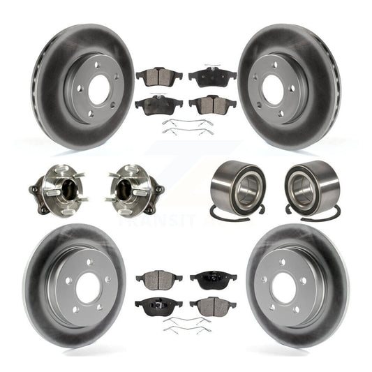 [Avant + Arrière] Kit de Roulement de roue pour Ford Focus avec Parking Assist KBB-113207