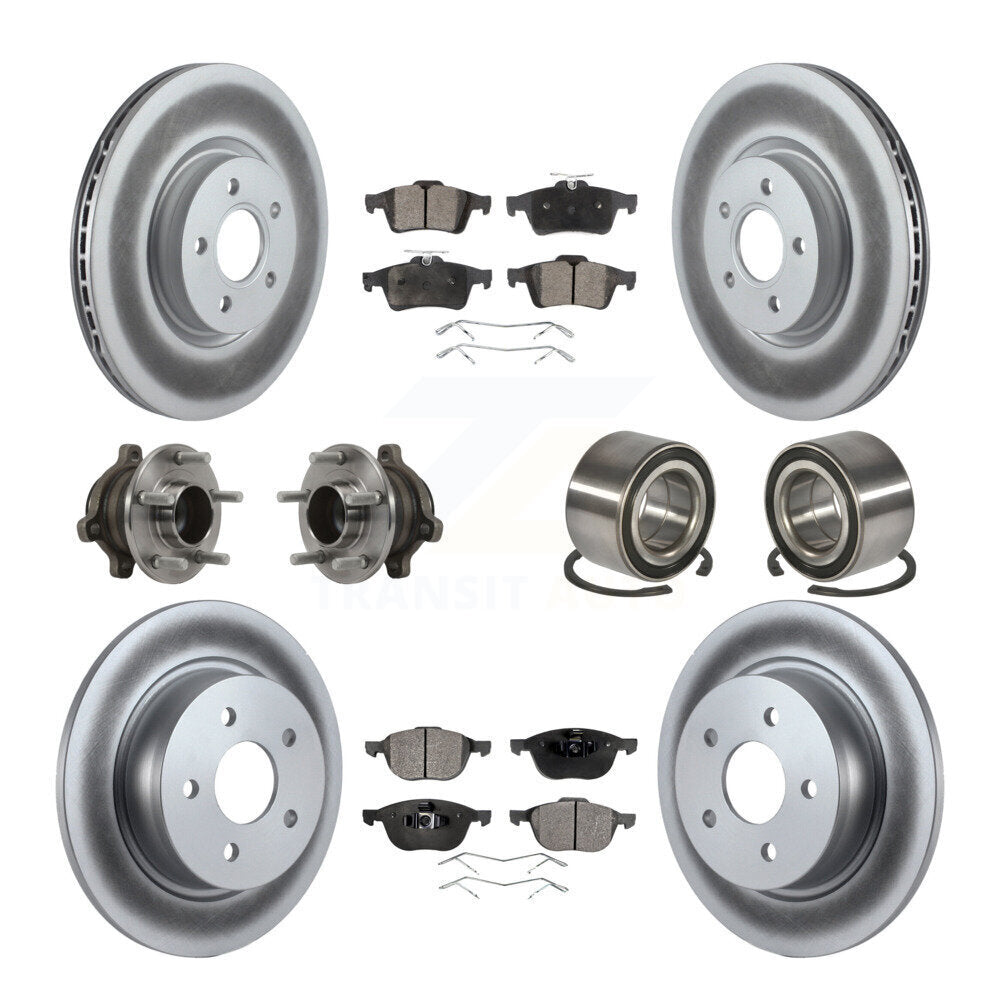 [Avant + Arrière] Kit de Roulement de roue pour 2014 Ford Connect 104.8" wheel base KBB-113214