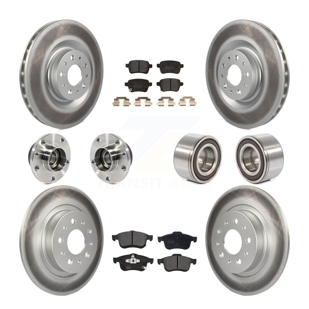 [Avant + Arrière] Kit de Roulement de roue pour 2014-2017 Fiat 500L KBB-113219