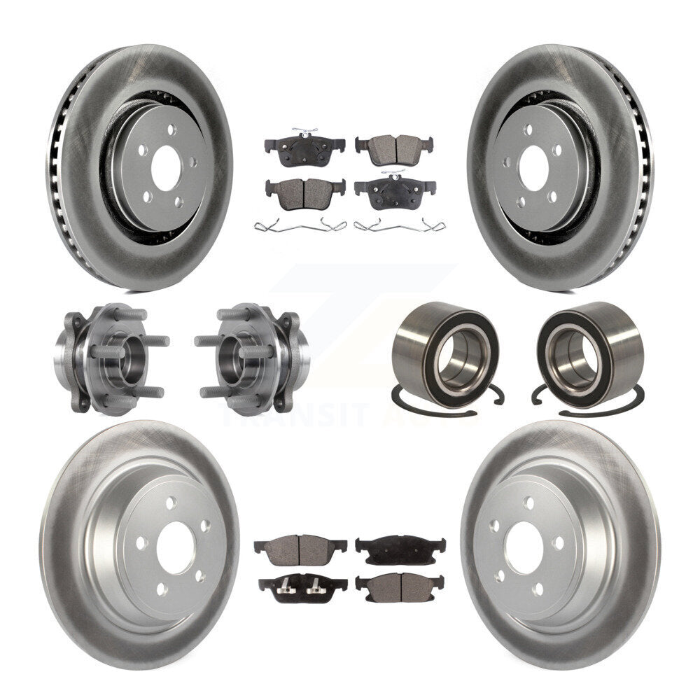 [Avant + Arrière] Kit de Roulement de roue pour 2015 Ford Edge AWD KBB-113220
