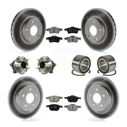 [Avant + Arrière] Kit de Roulement de roue pour Ford Focus avec Parking Assist KBB-113234