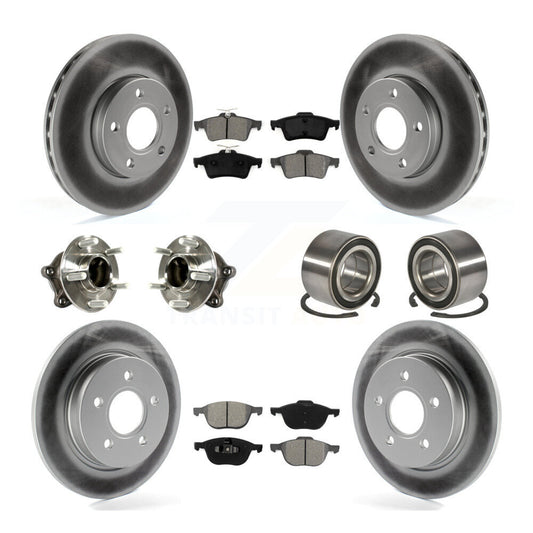 [Avant + Arrière] Kit de Roulement de roue pour Ford Focus avec Parking Assist KBB-113234