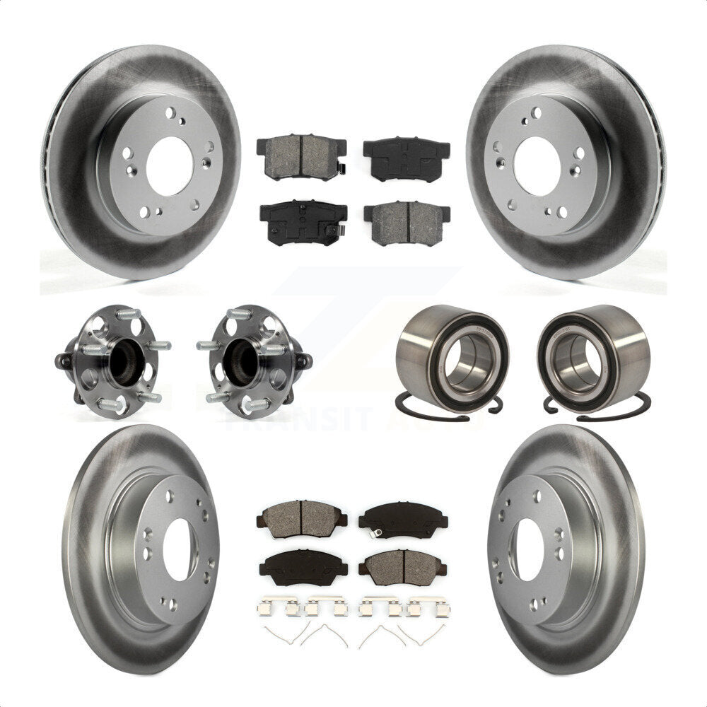 [Avant + Arrière] Kit de Roulement de roue pour 2013-2014 Acura ILX 1.5L KBB-113236 par Transit Auto