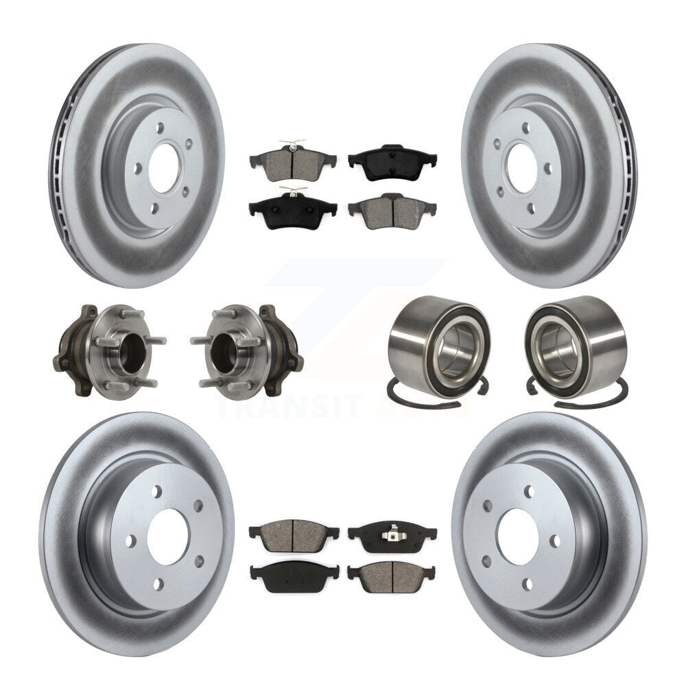 [Avant + Arrière] Kit de Roulement de roue pour Ford Connect KBB-113239
