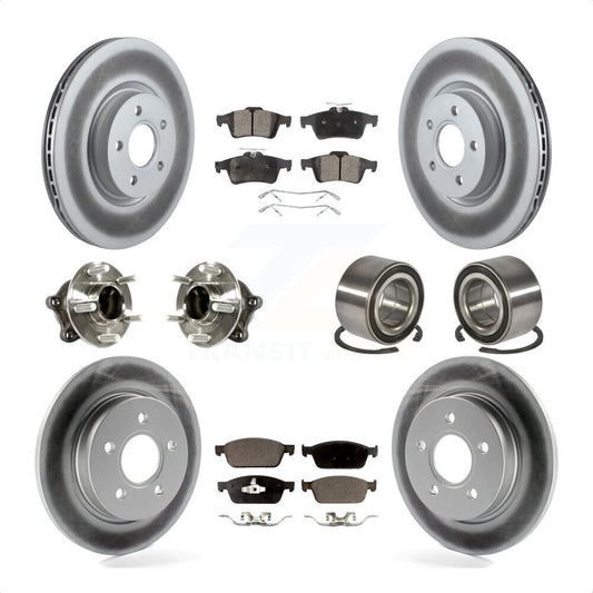 [Avant + Arrière] Kit de Roulement de roue pour 2013 Ford Focus ST avec GAS engine avec Parking Assist KBB-113253 par Transit Auto