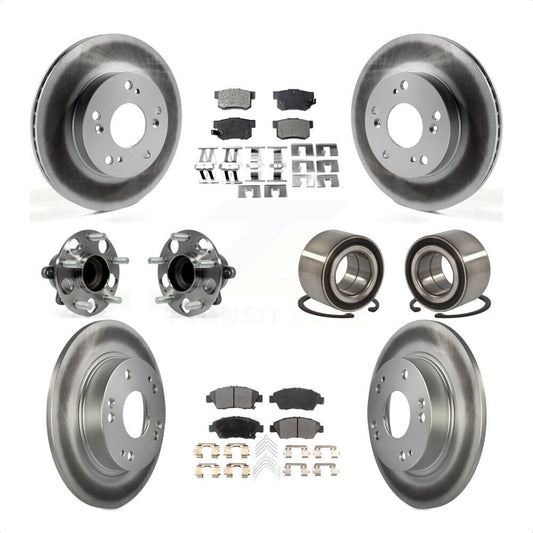 [Avant + Arrière] Kit de Roulement de roue pour 2013-2014 Acura ILX 1.5L KBB-113256 par Transit Auto