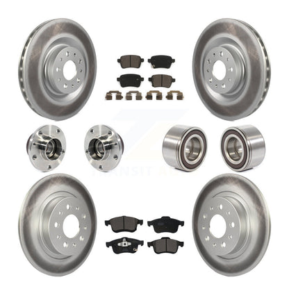 [Avant + Arrière] Kit de Roulement de roue pour 2014-2017 Fiat 500L KBB-113263