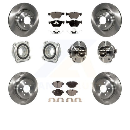 [Avant + Arrière] Kit d'ensemble roulement de roue et moyeu pour 2012 BMW 528i sans Performance Brakes KBB-113292 par Transit Auto