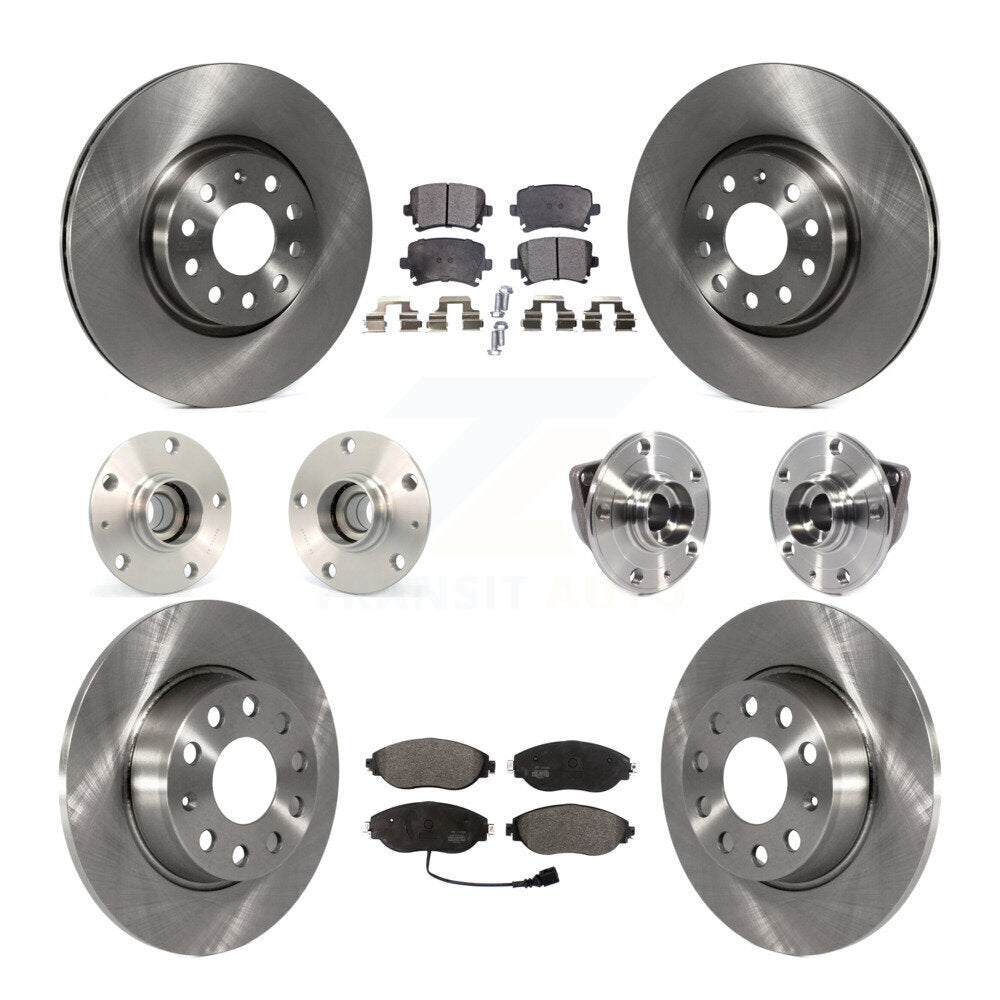 [Avant + Arrière] Kit d'ensemble roulement de roue et moyeu pour 2015 Volkswagen GTI avec Performance Package KBB-113298