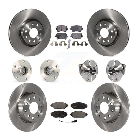 [Avant + Arrière] Kit d'ensemble roulement de roue et moyeu pour 2015 Volkswagen GTI avec Performance Package KBB-113298