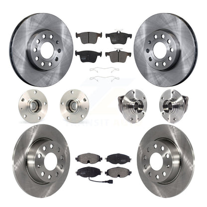 [Avant + Arrière] Kit d'ensemble roulement de roue et moyeu pour 2016 Audi A3 Sedan avec FWD 2.0L avec 85mm Bearing Outer Diameter KBB-113302